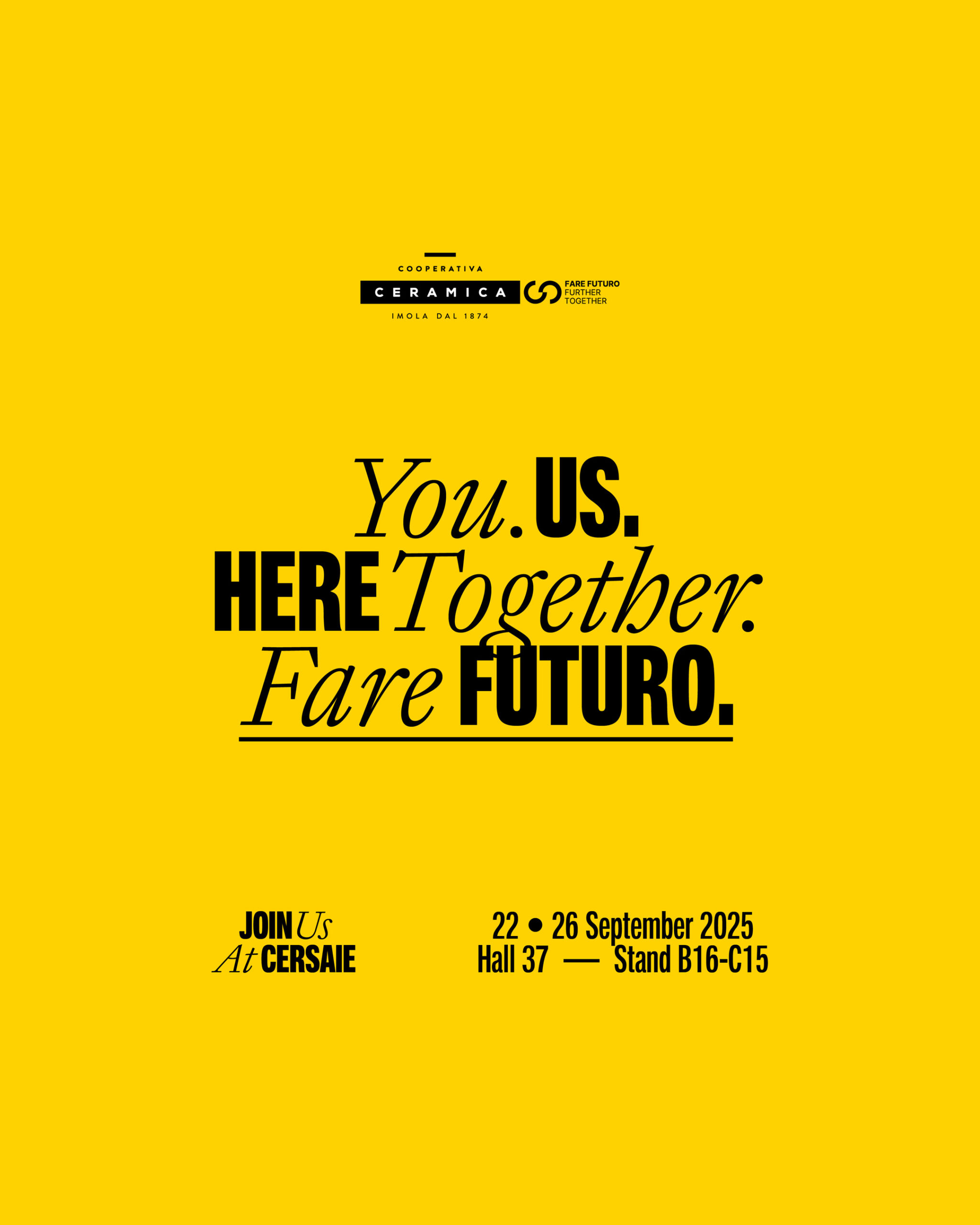 CCI_Fare-Futuro_Cersaie-2025_Social-IG-Feed-STD-3_Yellow-Back_1080x1350px_esecutivo-digitale